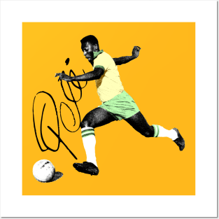 Pele Legend ball Posters and Art